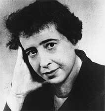 La escritora y filósofa alemana Hannah Arendt (1906-1975).