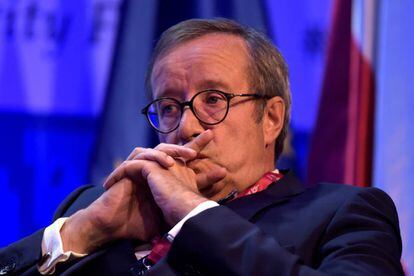 El expresidente de Estonia Toomas Hendrik Ilves en octubre de 2016 en Varsovia.