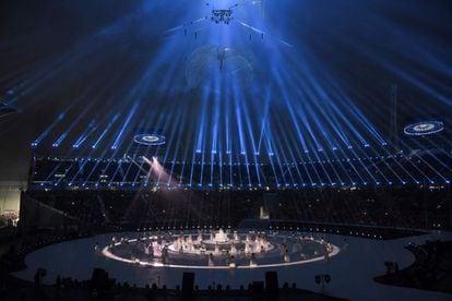 Ceremonia de apertura de los Juegos Paralímpicos de Pyeongchang 2018, el 9 de marzo de 2018.