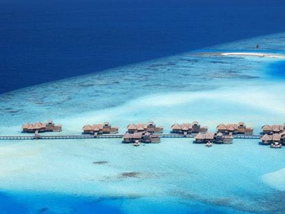 Resort Gili Lankanfushi, en Las Maldivas.