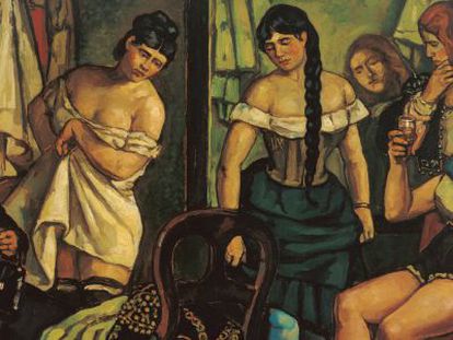 &#039;Coristas&#039; (1927), de Guti&eacute;rrez-Solana, una de las obras del ciclo.