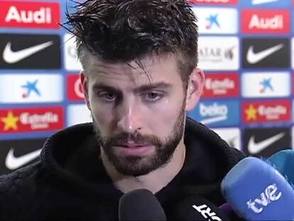 Piqué sobre Arbeloa: “No es mi amigo, es conocido. Cono... cido”