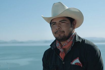 El defensor ambiental yaqui Luis Urbano, en un fotograma del documental 'Laberinto Yo'eme', grabado en Sonora en 2020.