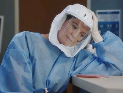 Ellen Pompeo, en una imagen promocional de la temporada 17ª de 'Anatomía de Grey'.