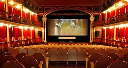 El Teatro Cervantes de Alcal&aacute; de Henares, vac&iacute;o. 