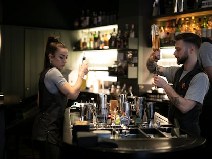 La coctelería Sips, en el Eixample de Barcelona.