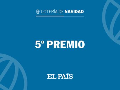 Los quintos premios del Sorteo de Navidad 2023: 54274, 45353, 88979, 92023, 01568, 86007, 57421 y 37038