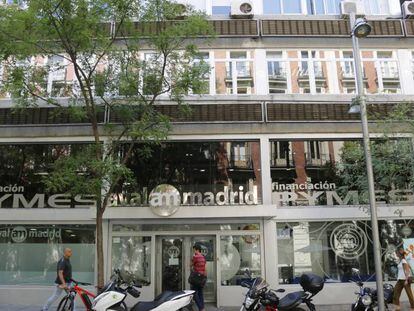 Sede principal de Avalmadrid.