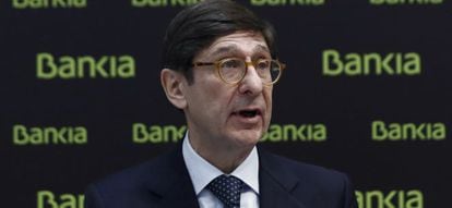 GRA099. MADRID, 30/01/2017.- El presidente de Bankia, José Ignacio Goirigolzarri.