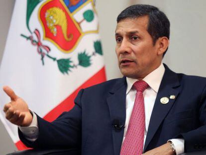 El presidente de Per&uacute;, Ollanta Humala.