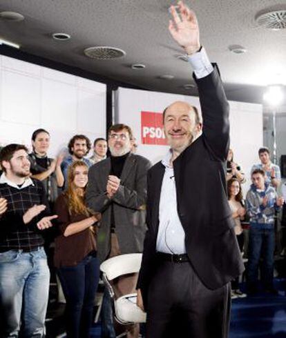 Rubalcaba, en un acto celebrado este jueves en Palma de Mallorca.