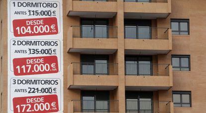 Promoción de viviendas en venta.