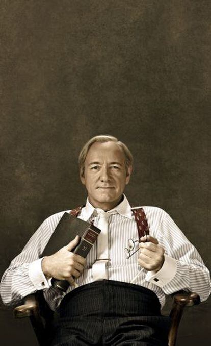 El actor Kevin Spacey en el papel de abogado en la obra 'Clarence Darrow'.
