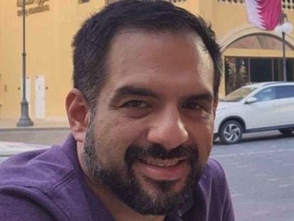Manuel Guerrero Aviña, mexicano preso en Qatar por su orientación sexual.