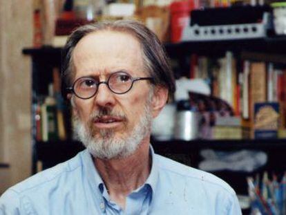 El autor de c&oacute;mics Robert Crumb en su estudio. 