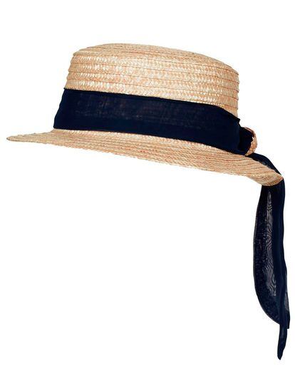Sombrero con cinta de Topshop (29 euros).