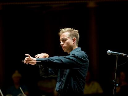 El director de orquesta ruso Vasili Petrenko.