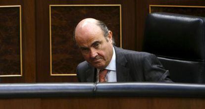 El ministro de Economía, Luis de Guindos.