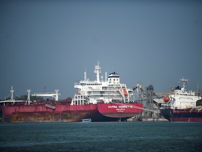 Vista del puerto de Tuxpan, Veracruz (México).