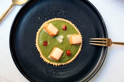 Acelgas de la yaya, plato imprescindible de Lucía Grávalos.