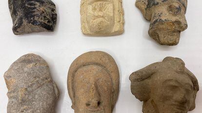 Figuras de piedra a la venta en el portal AuctionNinja.