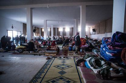 Más de 2.000 refugiados sirios llegan a Arsal tras huir de batalla de Calamún en Siria, en noviembre de 2013