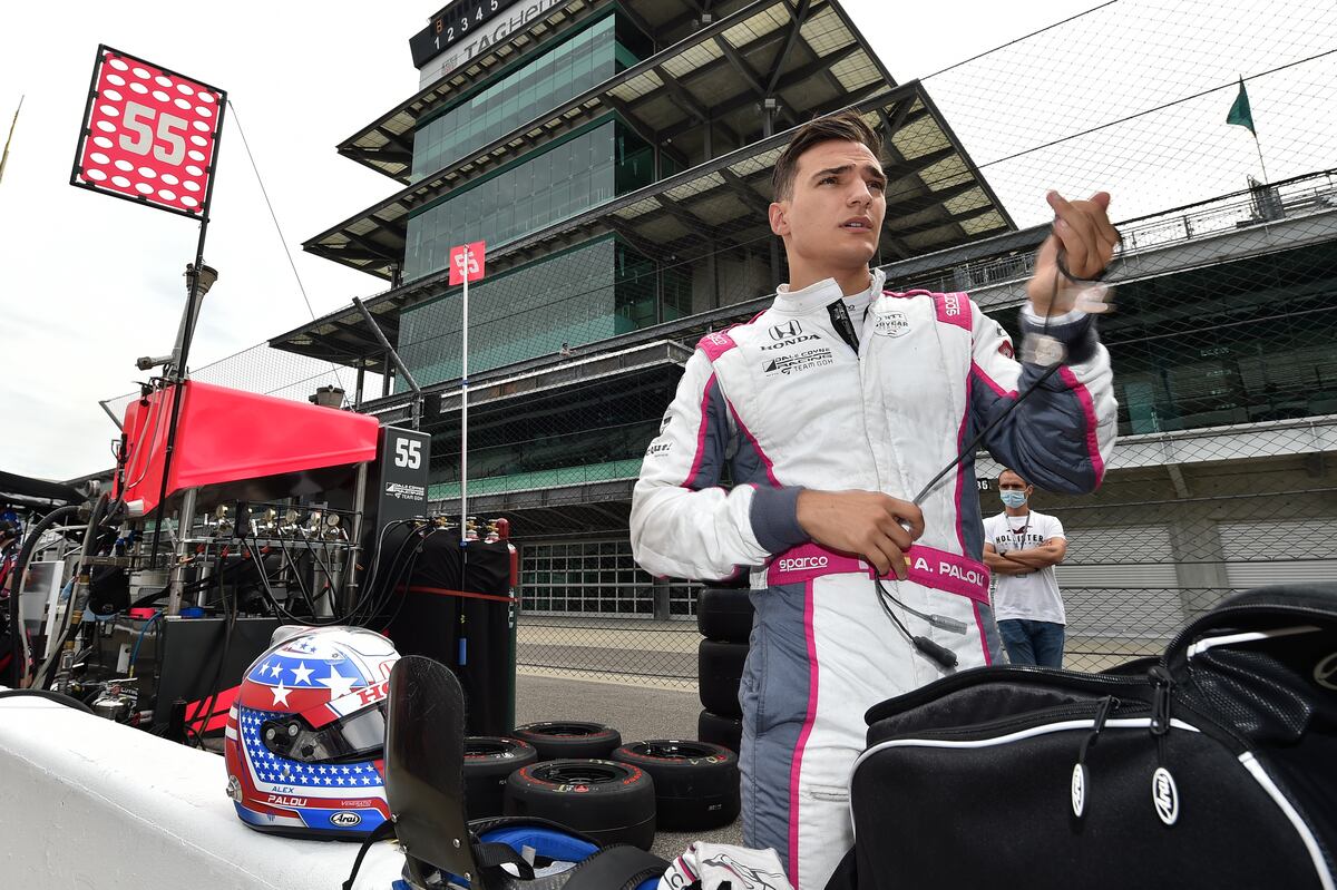 Álex Palou, el novato que brilla a la sombra de Fernando Alonso