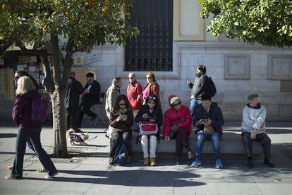 Avenida de la Constitución de Sevilla.
