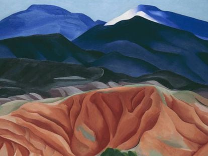 &#039;Black Mesa Landscape, New Mexico / Out Back of Marie&#039;s II&#039;, 1930. 