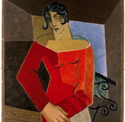 'Cantante' (1929), de Juan Gris.