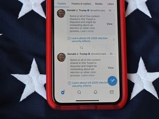 La cuenta personal de Twitter de Donald Trump perderá su estatus privilegiado el 20 de enero. (Robyn Beck / AFP)