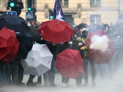 La huelga por la reforma de las pensiones en Francia, en imágenes