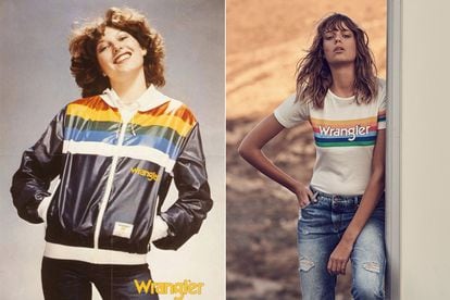 Wrangler rescata de sus archivos su icónico logo arcoíris, recuperando en 2017 el vibrante estilo de los años 70 y la celebración de la libertad. Disponible en camiseta y sudadera