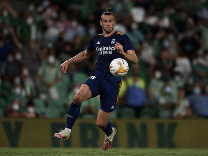 Gareth Bale durante un partido de Liga entre el Betis y el Real Madrid.