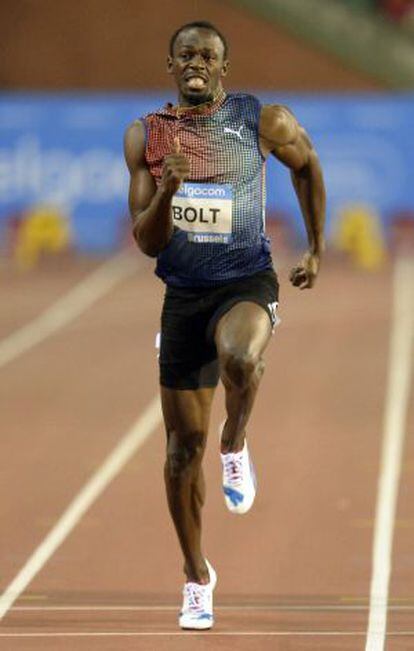 Bolt, en los 100 metros del mitin de Bruselas