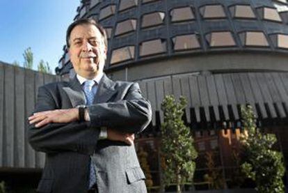 El vicepresidente del Tribunal Constitucional, Eugeni Gay.