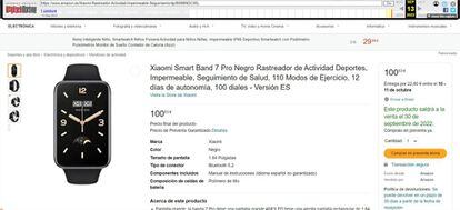 Precio de la Xiaomi Smart Band 7 Pro en España