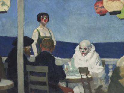 Soir bleu (1914), pintura de Edward Hopper