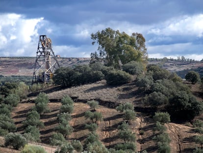 Mina perteneciente a la Compañía Minera de la Cruz en el distrito minero de Linares-La Carolina.