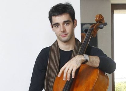 El violonchelista Pablo Ferr&aacute;ndez.