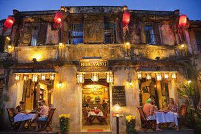Restaurante en el casco viejo de Hoi An, Vietnam.