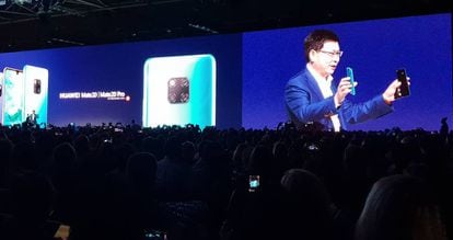 Presentación del Huawei Mate 20 y Mate 20 Pro en Londres.