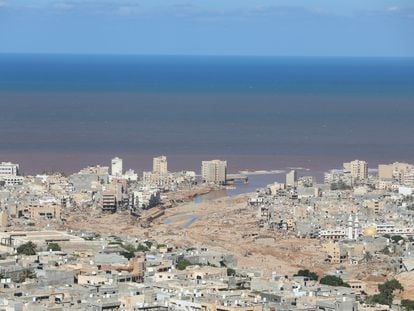 Una vista general de Derna, al este de Libia, el pasado 13 de septiembre de 2023.