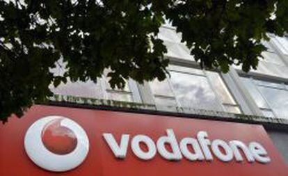 Logotipo de Vodafone.