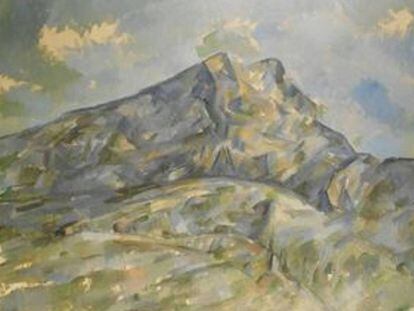 'La Montagne Sainte-Victoire du bosquet du Château Noir' (1904), de Cézanne.
 