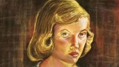 Autorretrato de Sylvia Plath en 1951