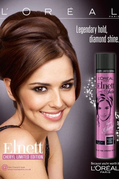 Era 2009 cuando Cheryl Cole, en aquel entonces juez de X Factor, fichaba por L'Oréal. Hasta tuvo una laca con su imagen aunque en España nunca estuvo a la venta.