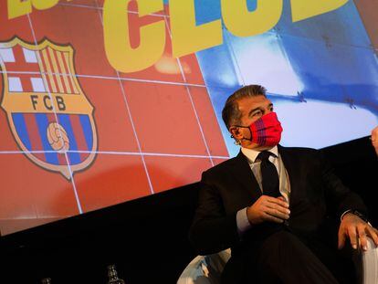 Laporta presentó su organigrama para la presidencia del Barça.