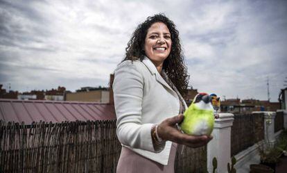 Patricia Zurita, directora ejecutiva de BirdLife Internacional, en la terraza de la sede de la organización en Madrid.