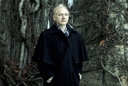 Julian Assange, el pasado 19 de diciembre en la finca de Norfolk (Inglaterra) donde se aloja.